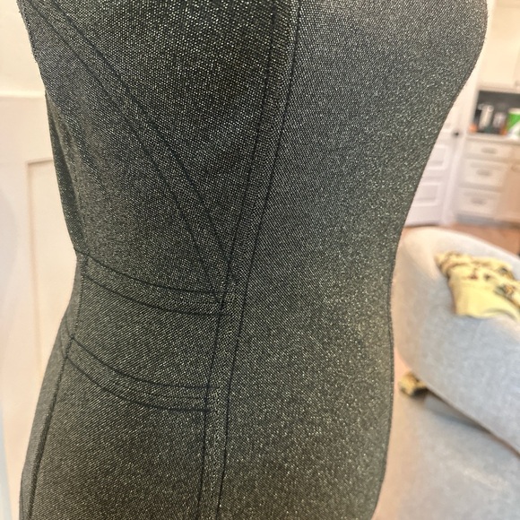 BCBGeneration Gray‎ Sleeveless Bodycon Mini Dress - Picture 3 of 4